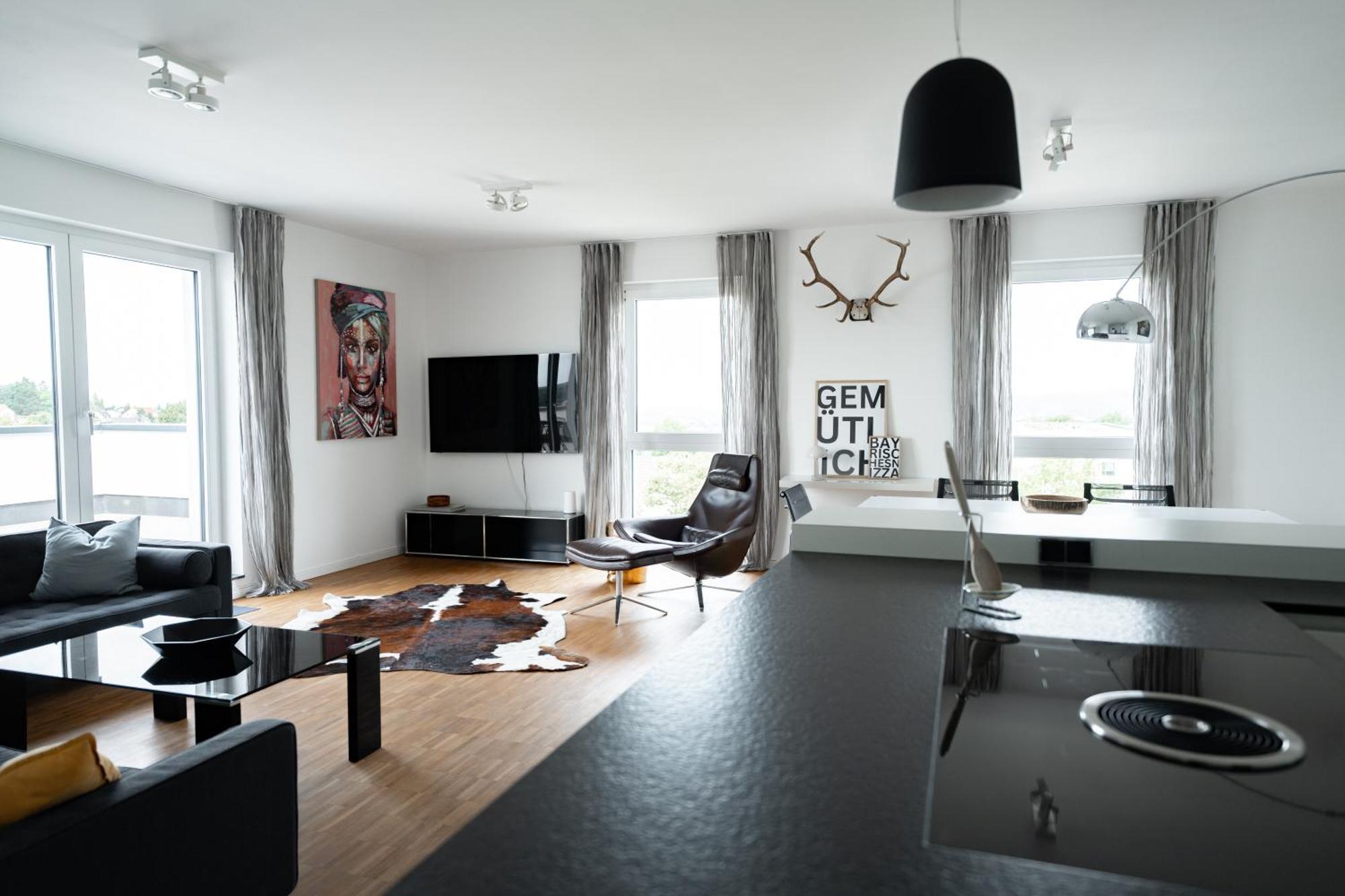 Prime Park Penthouse Aschaffenburg Daire Dış mekan fotoğraf